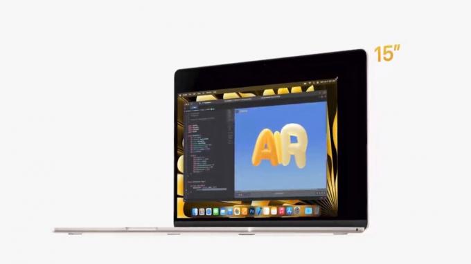 Nieuwe supergrote MacBook Air is 's werelds dunste 15-inch laptop'