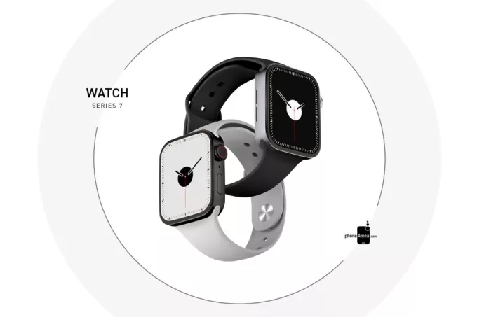По -големите размери на корпуса на Apple Watch 7 и размера на екрана изглеждат вероятни.