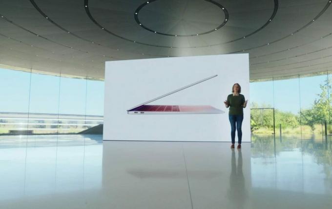 Το MacBook Air, ο πρώτος φορητός υπολογιστής με το τσιπ Apple Silicon M1, ακούγεται σαν ουρλιάζοντας.