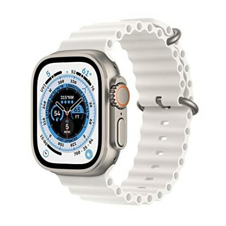 Apple Watch Ultra [GPS + mobiel 49 mm] Smart Watch wRugged titanium kast
