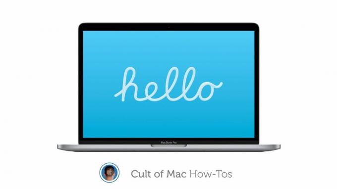 قم بتمكين شاشة التوقف M1 Mac's hello