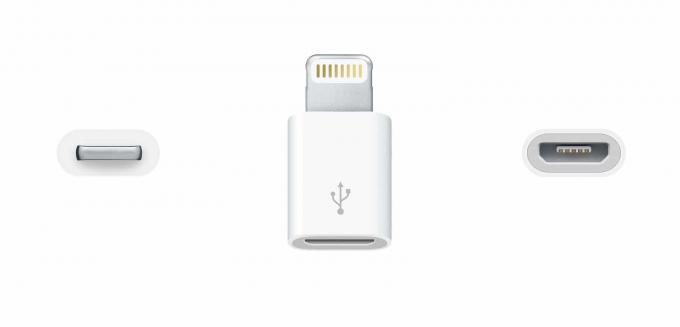 Lightning-naar-micro-USB-adapter