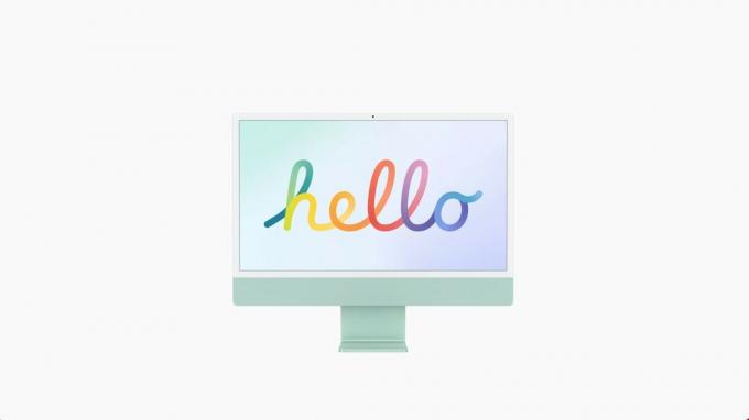 Познакомьтесь с потрясающими новыми iMac M1 в семи цветах.