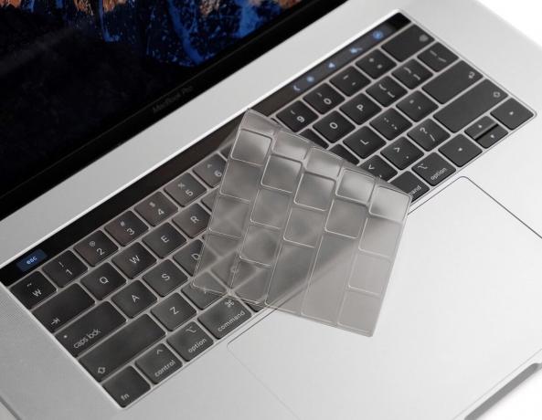 Elago keyboard skin for MacBook