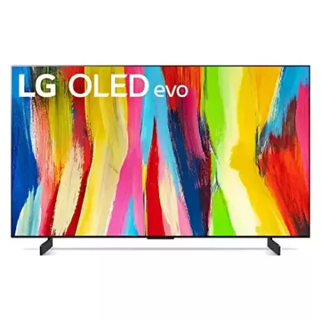 LG C2-serie 42-inch klasse OLED evo Smart TV OLED42C2PUA, 2022 - AI-aangedreven 4K-tv, Alexa ingebouwd