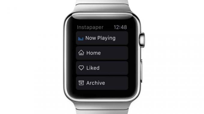Instapaper pour Apple Watch