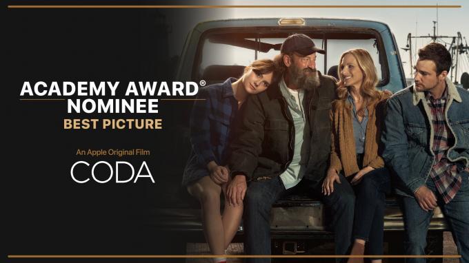 " CODA" är aktuell för en Oscar för bästa film