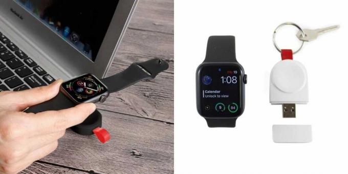 Prenosni polnilec za ure Apple Watch Keychain