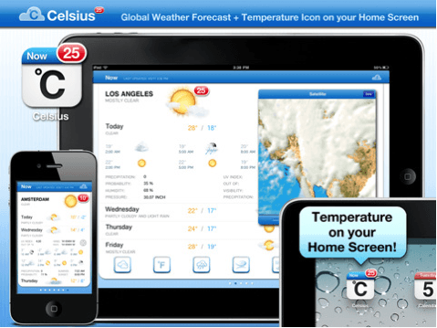 Celsius voor iOS