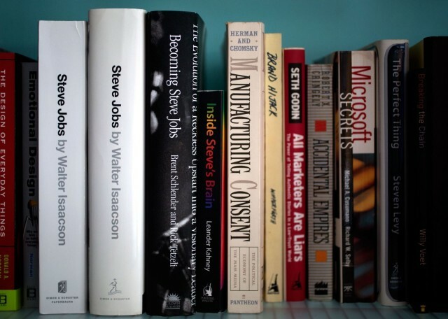 Hoće li Becoming Steve Jobs pronaći mjesto na vašoj polici za knjige? Fotografija: Jim Merithew/Cult of Mac