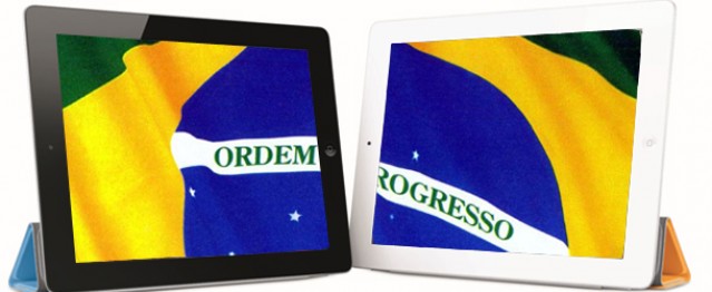 iPad-브라질-국기