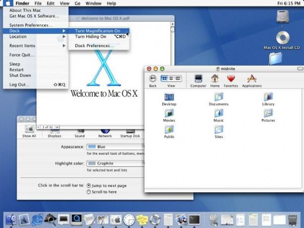 Стартиране на Mac OS X 10.0: OS X промени играта за Apple.