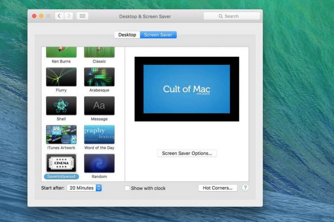 Nyt voit ladata haluamasi videon Macin näytönsäästäjälle.