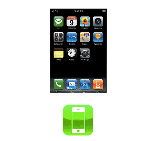 iOS1 až iOS7