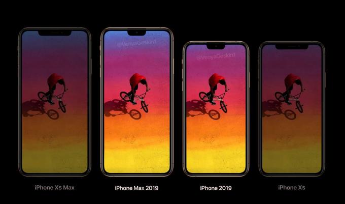 Kun je de verandering in de 2019 iPhone-modellen zien?