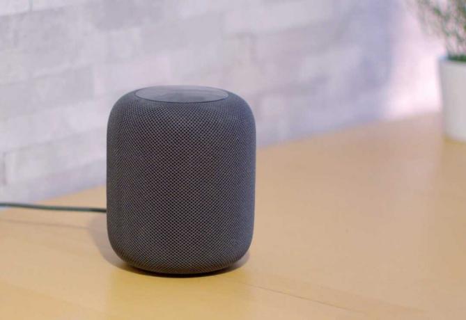 Riwayat Mendengarkan speaker pintar Apple HomePod