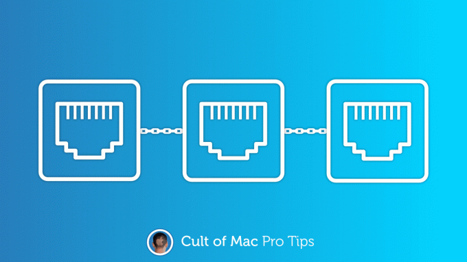Hur man slår ihop Ethernet -portar på Mac