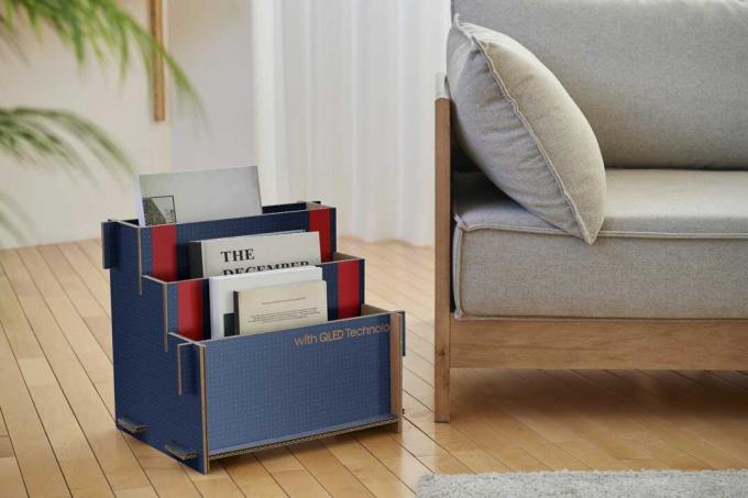 Samsung-TV-box-book-rack