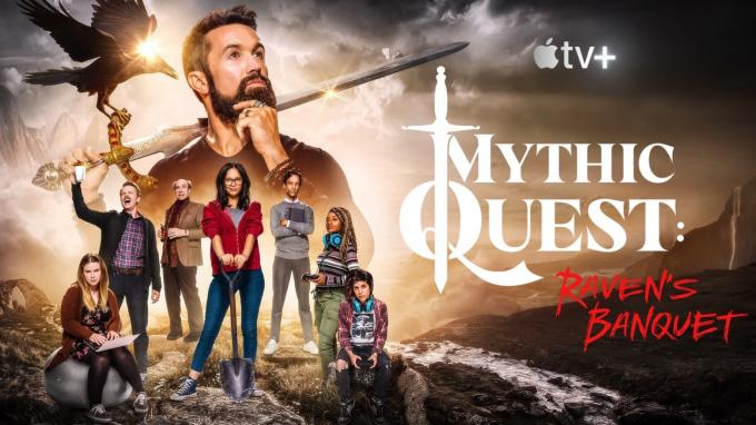 Mythic Quest ทั้ง 9 ตอน: Raven's Banquet ถ่ายทอดสดทาง Apple TV+