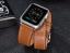 Seja duas vezes mais elegante com a pulseira dupla de couro da Speidel para Apple Watch