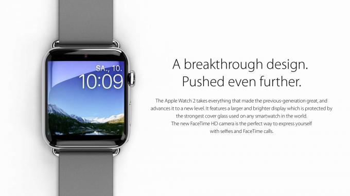 Apple Watch 2 -koncept af Eric Huismann