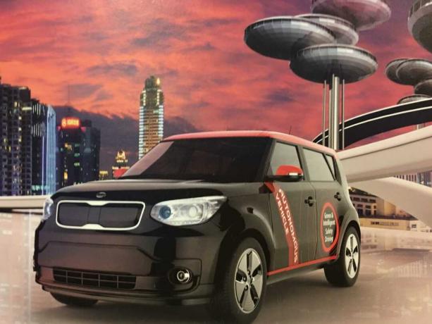 Le concept de Kia pour une voiture entièrement autonome, que nous ne conduirons PAS tous en 2030. De plus, nous vivrons tous dans des disques célestes étincelants.