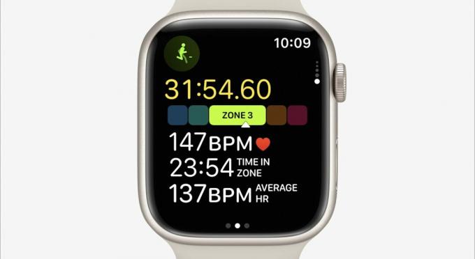 WWDC22: watchOS 9 mostra le zone di allenamento per la frequenza cardiaca durante la corsa