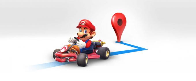 Google Zemljevidi Super Mario