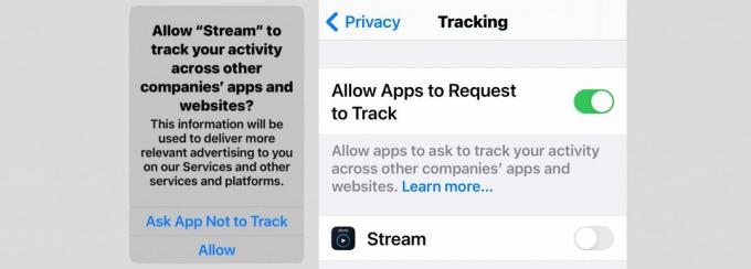 Како дозволити/спречити да вас апликације прате помоћу Транспарентности за праћење апликација