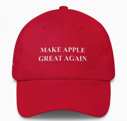 Направете шапка на Apple отново велика