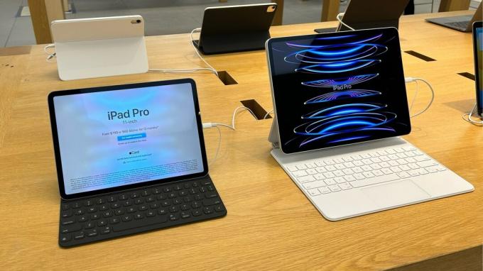iPad Pro în Apple Store