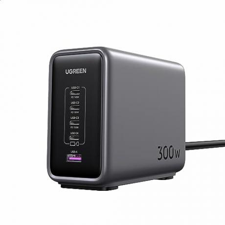 Ugreen Nexode 300 W USB-C laadija