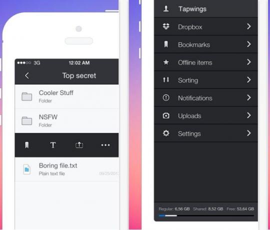 Boxie прави Dropbox малко по -полезен на вашия iPhone.