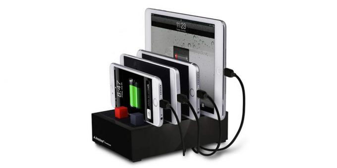 CoM - Avantree PowerHouse 4 -porttinen nopea USB -latausasema