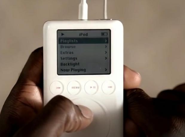 iPod produktu izvietojums 1