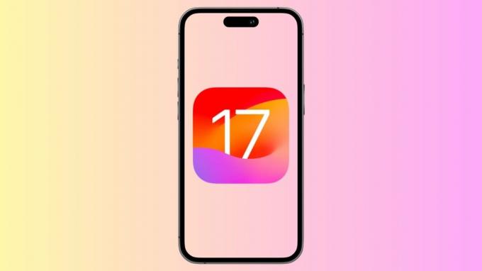 iPhone iOS 17 -logolla