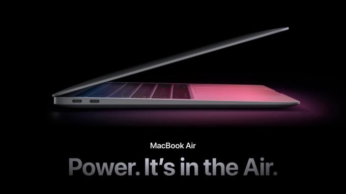 MacBook Airi võimsus