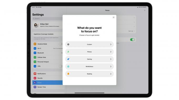 Fokusmodus iPadOS 15: Nur von bestimmten Apps oder Kontakten hören, wenn Sie es wirklich wollen