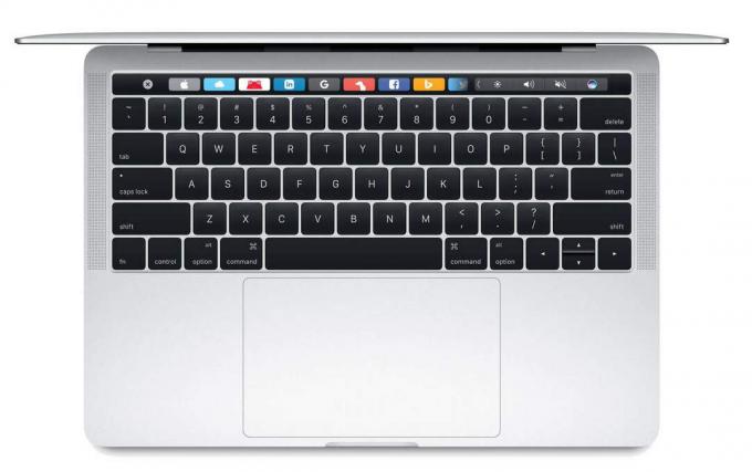 13 tuuman MacBook Pron kosketuspalkki