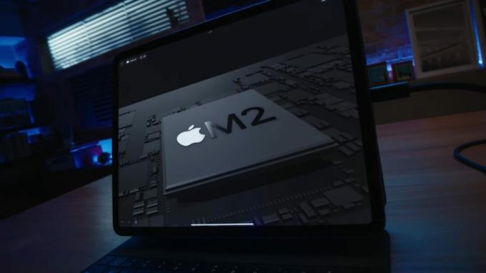 Vuoden 2022 iPad Pron kohokohta on Apple M2 -prosessori.