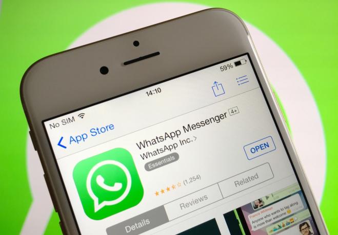 WhatsApp ב- iOS