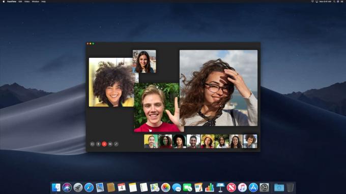 Rühmitage FaceTime Mac
