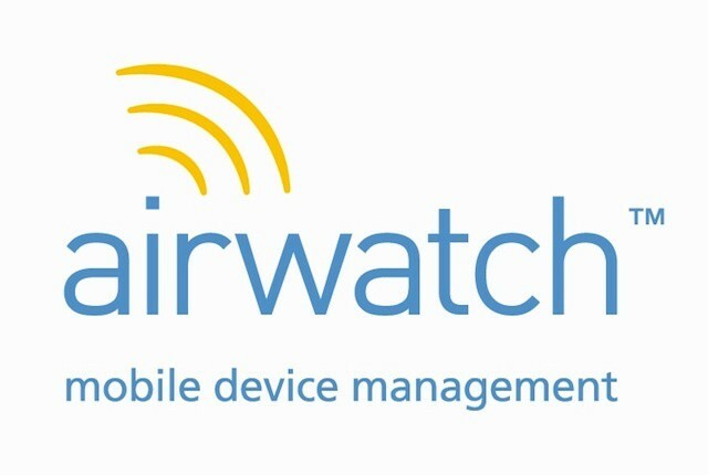AirWatch는 모바일 장치, 앱 및 정보 관리를 제공합니다.