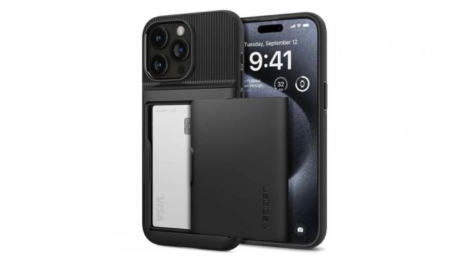 Spigen Slim Armor CS adalah casing dompet terbaik untuk iPhone 15.