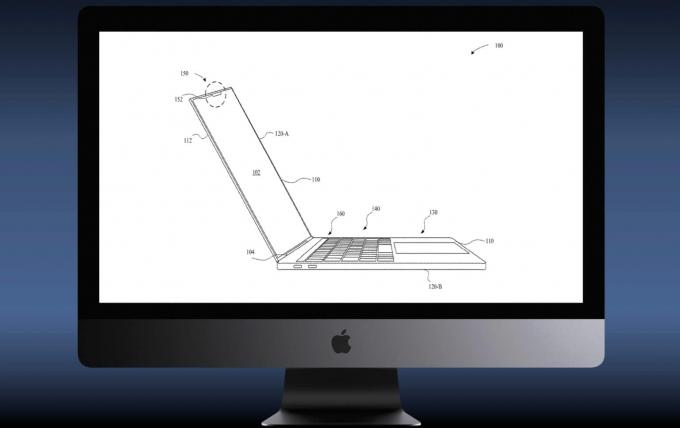 Apple ukazuje, ako by vyzeral MacBook s Face ID.