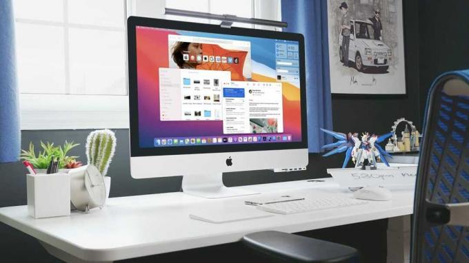iMac-Setup: Dieses Setup ist auf Produktivität ausgerichtet.