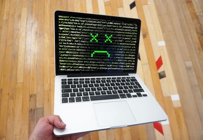 мертвий злом MacBook