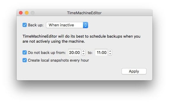 Тази опция се архивира винаги, когато се отдалечите от вашия Mac.