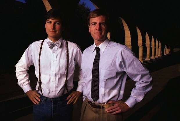 1984 Steve Jobs a John Sculley Obrázek Ed Kashi/CORBIS