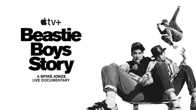 Un spot promoțional pentru filmul Apple TV+ „Beastie Boys Story”, un documentar live de Spike Jonze.